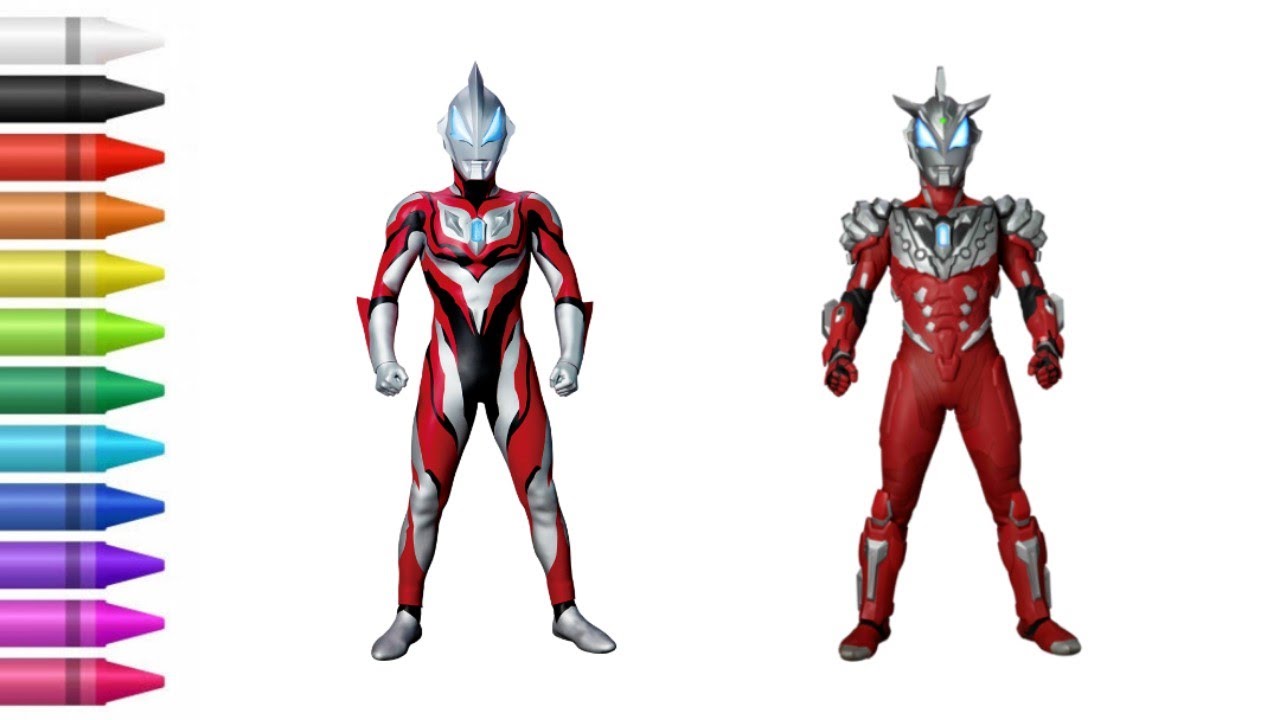 Detail Gambar Mewarnai Ultramen Nomer 36