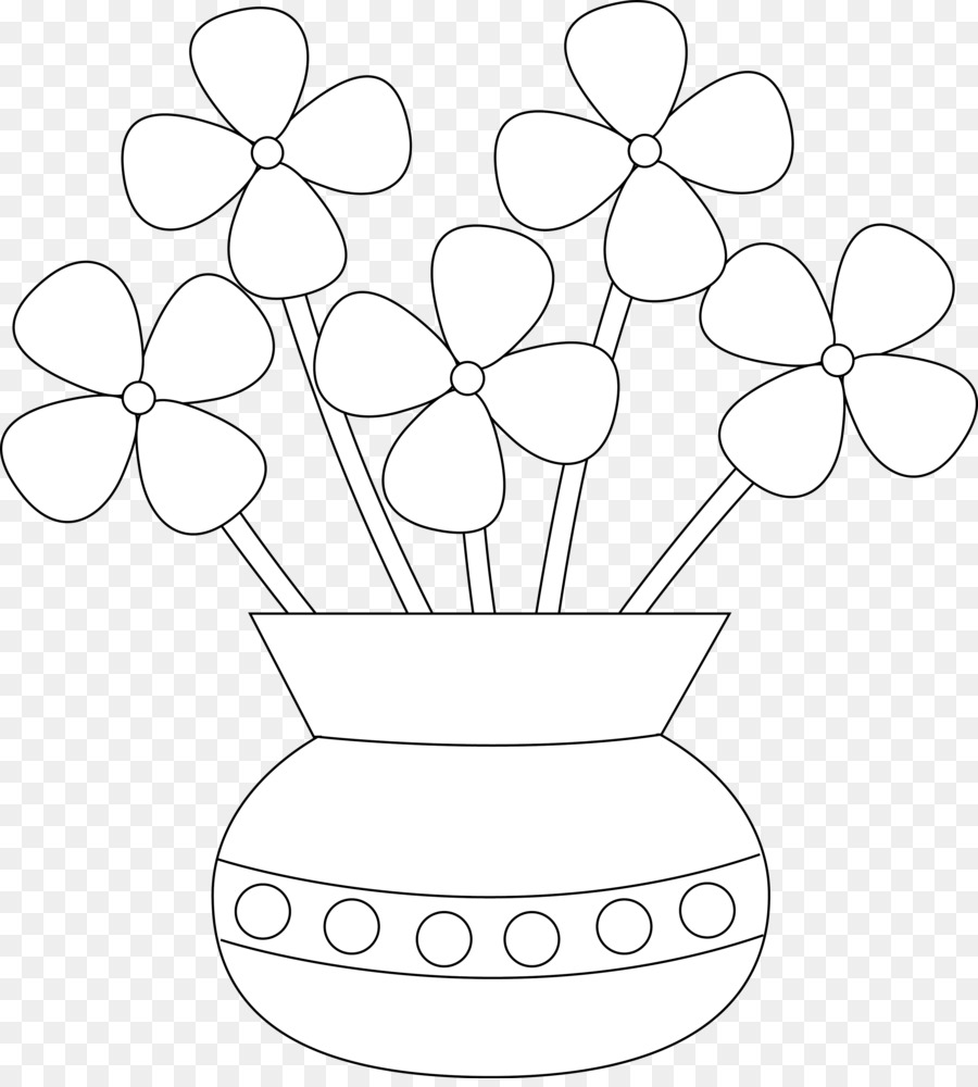 Detail Gambar Mewarnai Vas Bunga Nomer 4