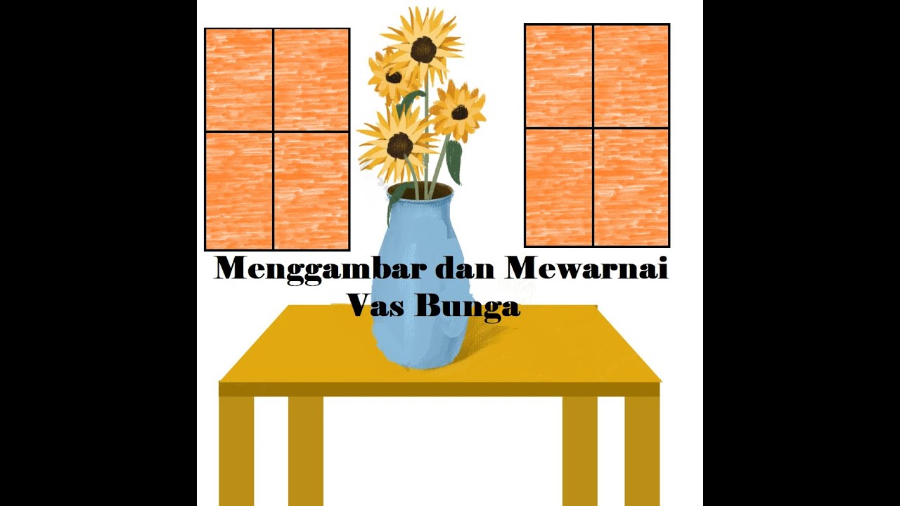 Detail Gambar Mewarnai Vas Bunga Nomer 50