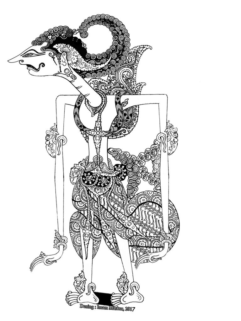 Detail Gambar Mewarnai Wayang Nomer 55