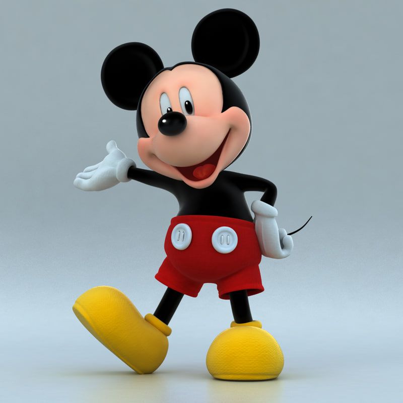 Detail Gambar Mickey Mouse 3d Nomer 7