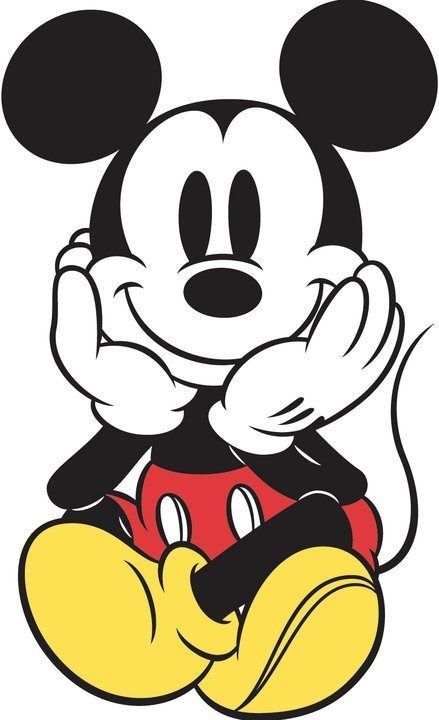 Detail Gambar Mickey Mouse Hitam Putih Nomer 14