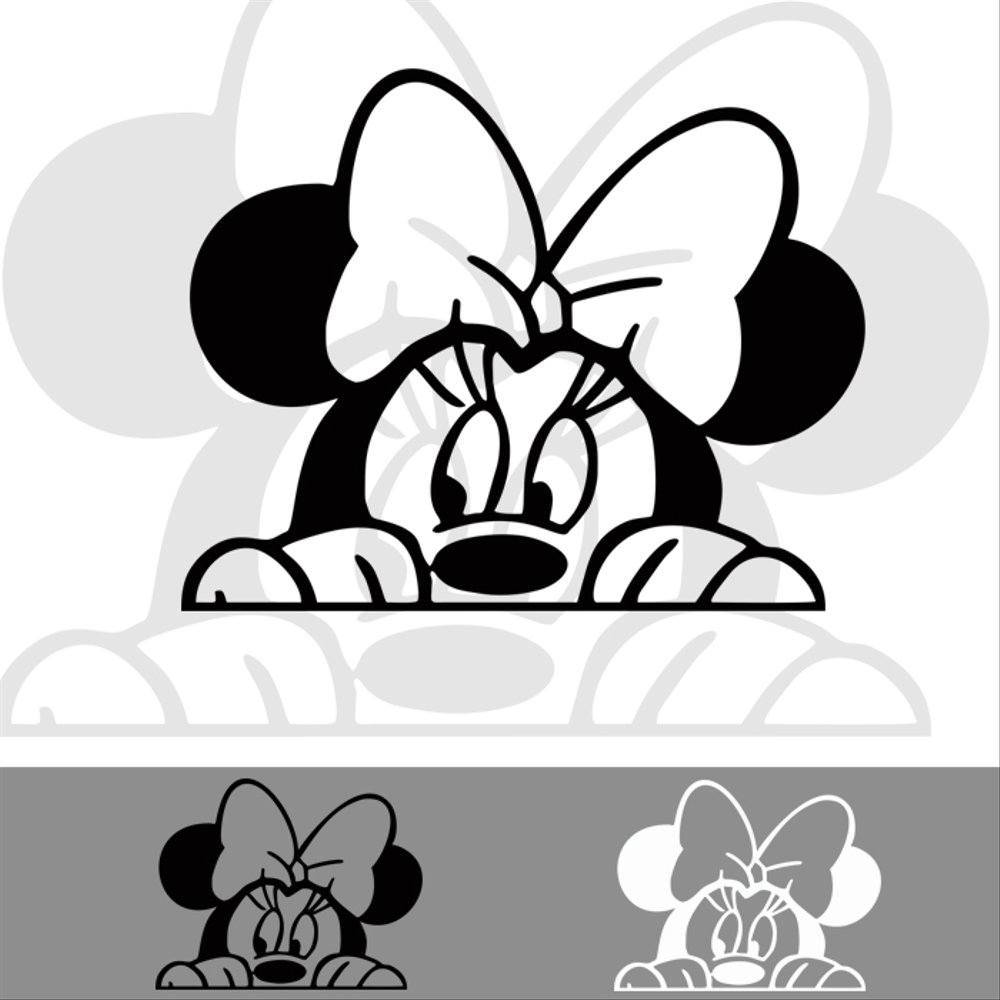 Detail Gambar Mickey Mouse Hitam Putih Nomer 23