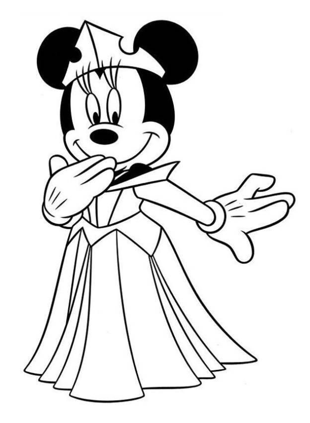 Detail Gambar Mickey Mouse Untuk Mewarnai Nomer 8