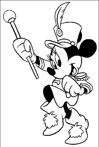 Detail Gambar Mickey Mouse Untuk Mewarnai Nomer 10