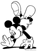 Detail Gambar Mickey Mouse Untuk Mewarnai Nomer 12