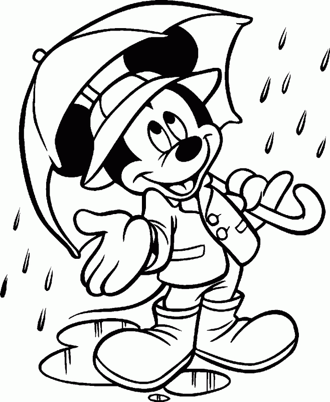 Detail Gambar Mickey Mouse Untuk Mewarnai Nomer 23