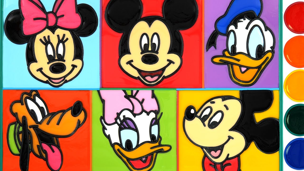 Detail Gambar Mickey Mouse Untuk Mewarnai Nomer 34
