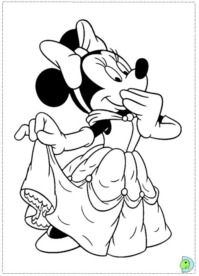 Detail Gambar Mickey Mouse Untuk Mewarnai Nomer 35