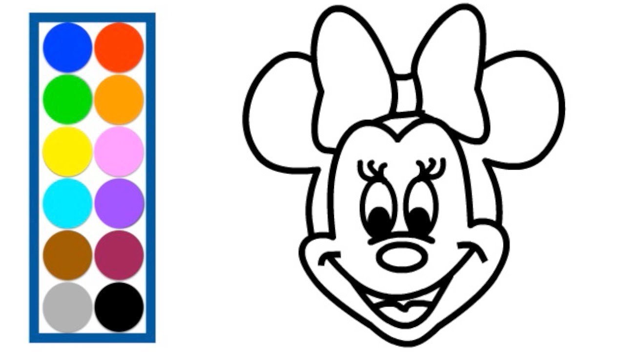 Detail Gambar Mickey Mouse Untuk Mewarnai Nomer 47