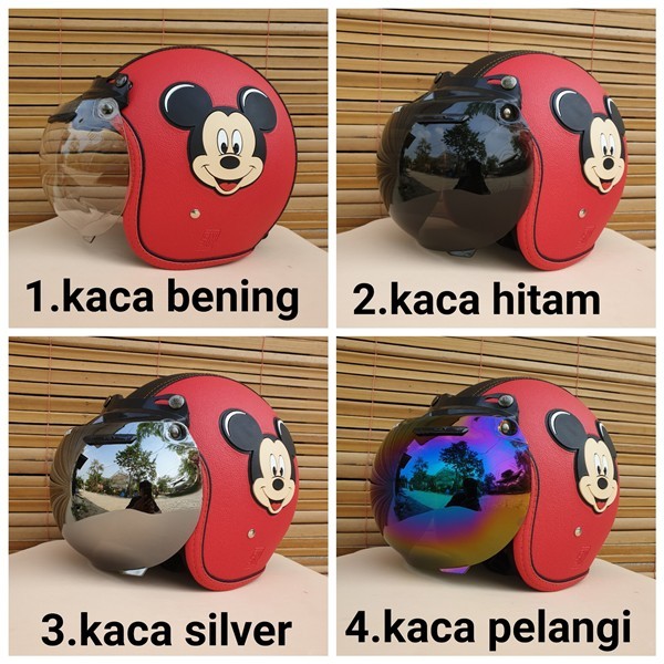 Detail Gambar Mickey Mouse Warna Merah Nomer 11