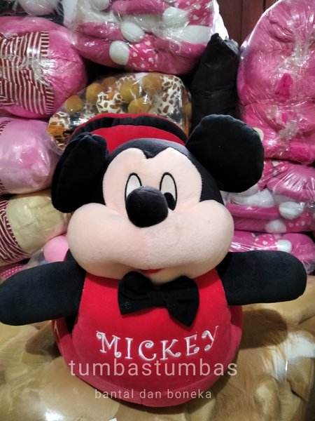 Detail Gambar Mickey Mouse Warna Merah Nomer 40