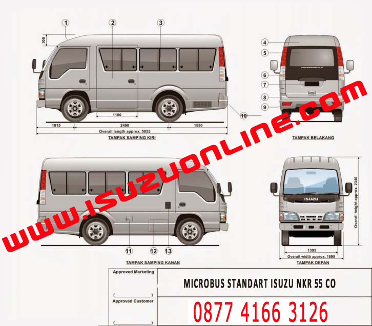 Detail Gambar Micro Bus Elf Nomer 48