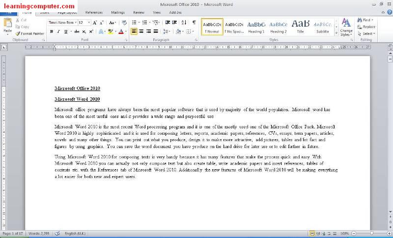 Detail Gambar Microsoft Word 2010 Nomer 34