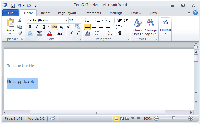 Detail Gambar Microsoft Word 2010 Nomer 8