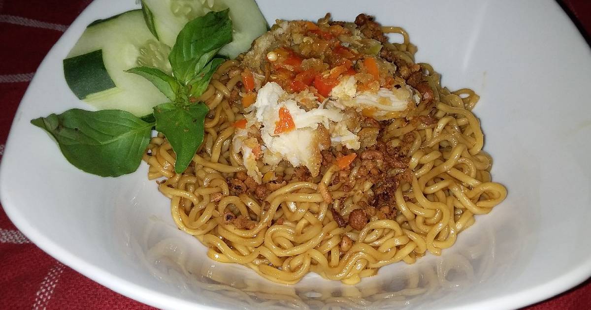 Detail Gambar Mie Goreng Ayam Geprek Nomer 20