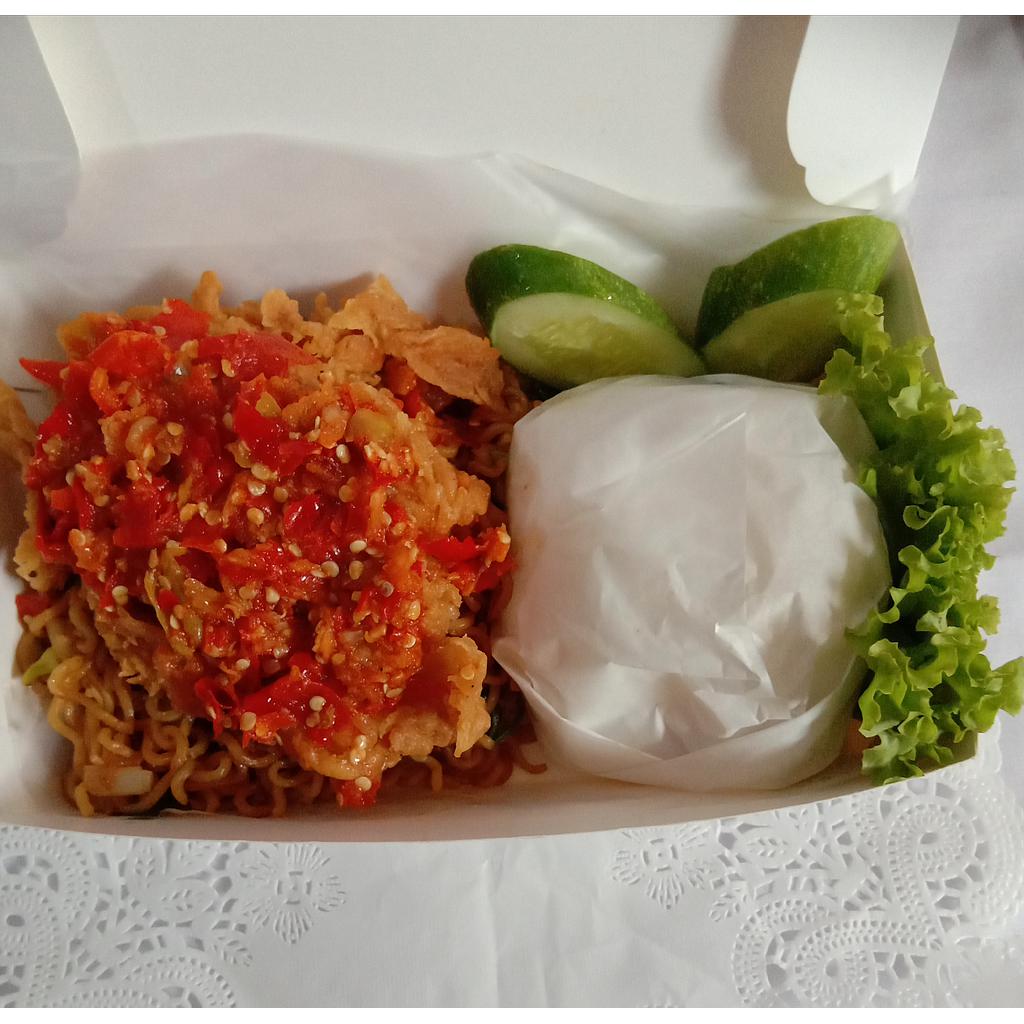 Detail Gambar Mie Goreng Ayam Geprek Nomer 25