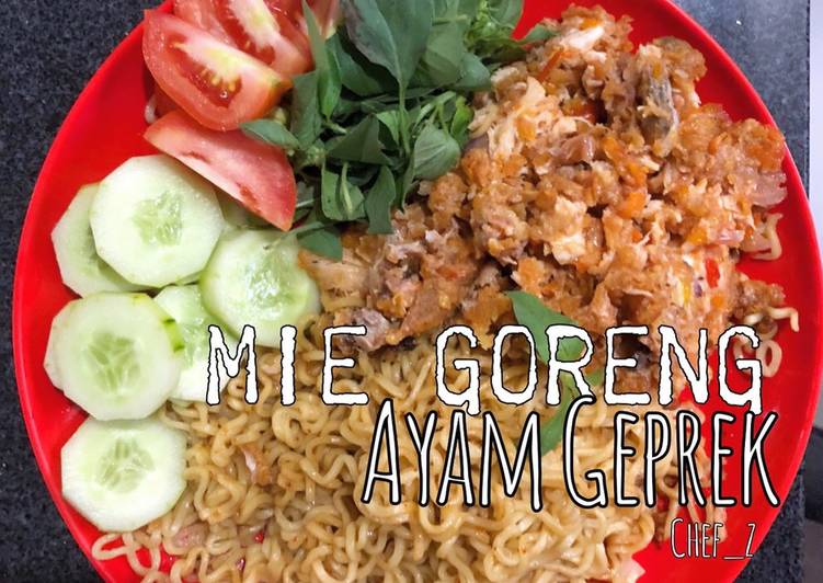 Detail Gambar Mie Goreng Ayam Geprek Nomer 33