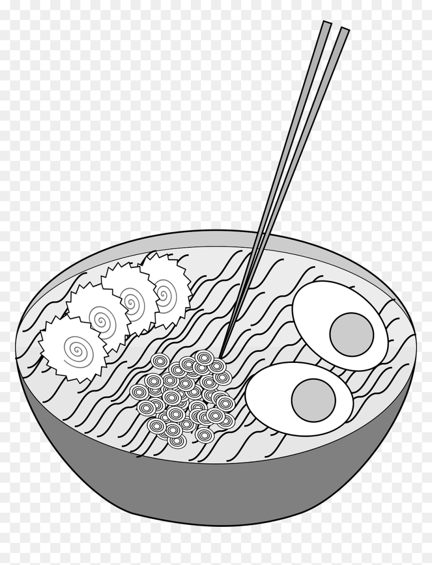 Gambar Mie Hitam Putih - KibrisPDR