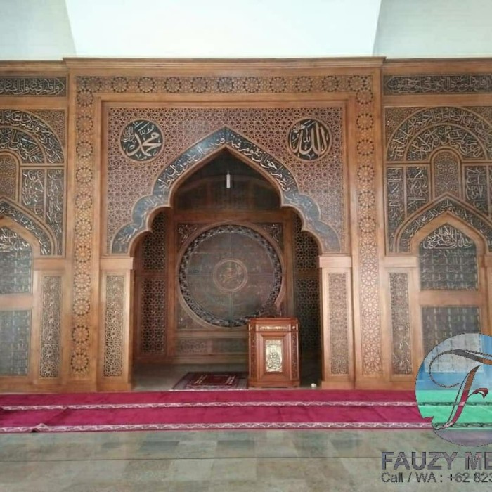 Detail Gambar Mihrab Masjid Nomer 24