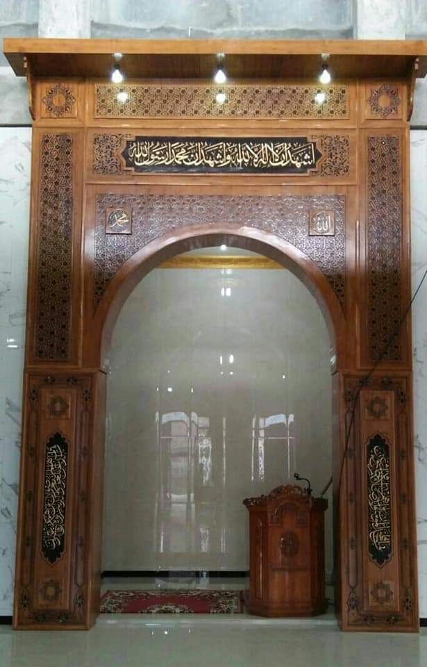 Detail Gambar Mihrab Masjid Minimalis Nomer 15