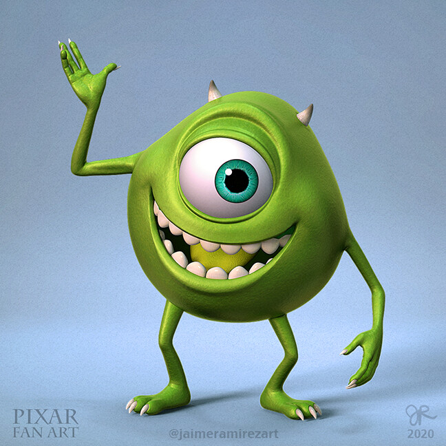 Detail Gambar Mike Wazowski Nomer 21