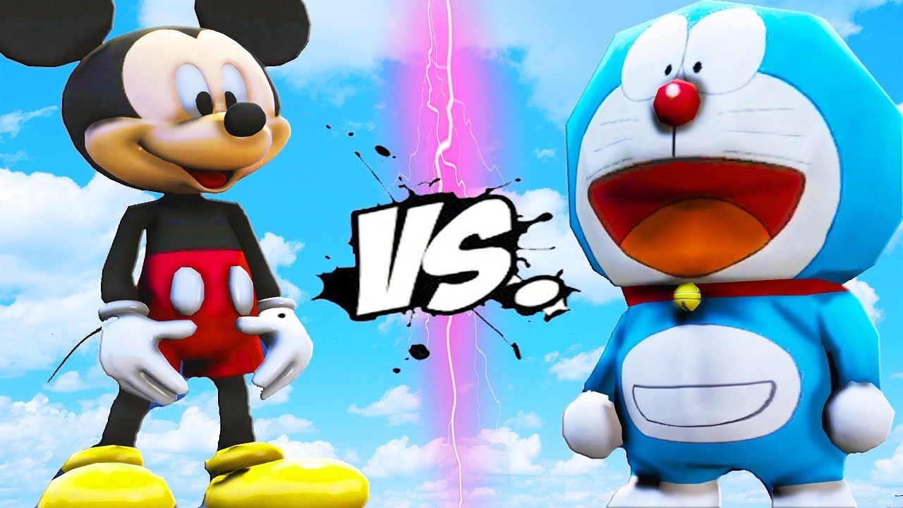 Gambar Mikky Mouse Dan Doraemon - KibrisPDR