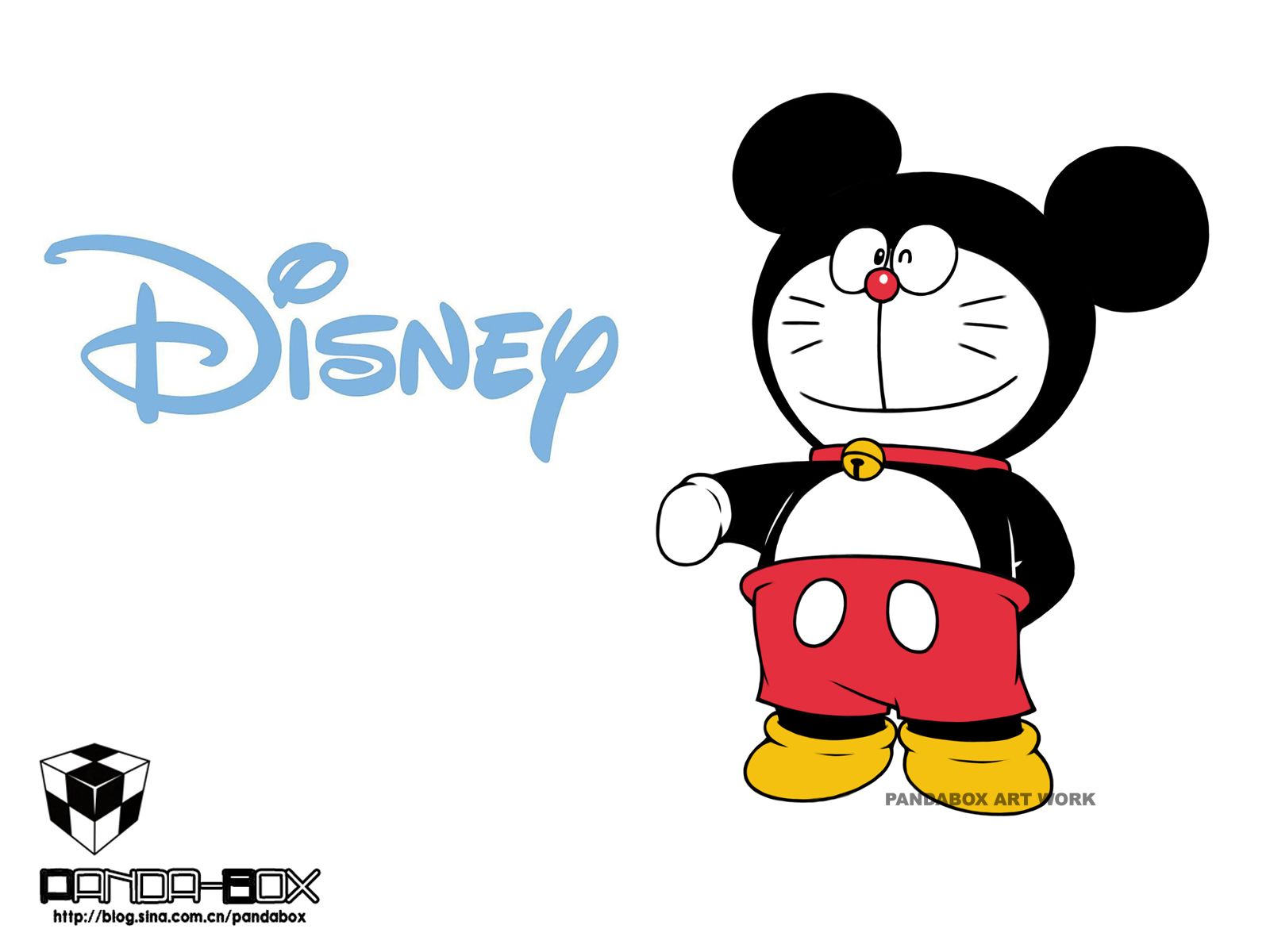 Detail Gambar Mikky Mouse Dan Doraemon Nomer 2