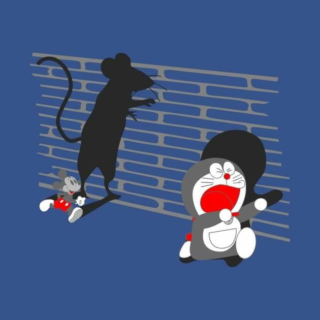 Detail Gambar Mikky Mouse Dan Doraemon Nomer 14