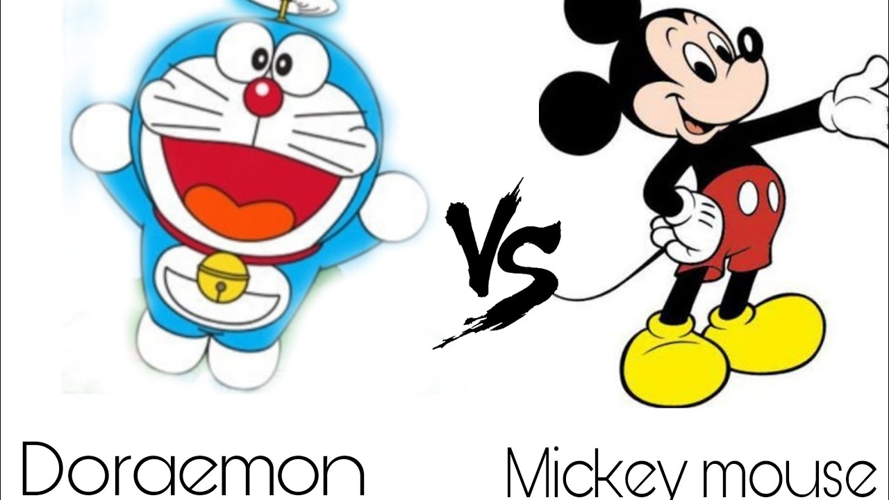 Detail Gambar Mikky Mouse Dan Doraemon Nomer 20
