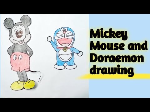 Detail Gambar Mikky Mouse Dan Doraemon Nomer 25