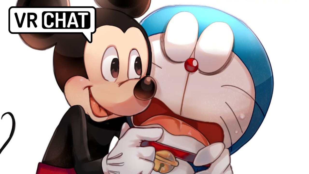 Detail Gambar Mikky Mouse Dan Doraemon Nomer 5