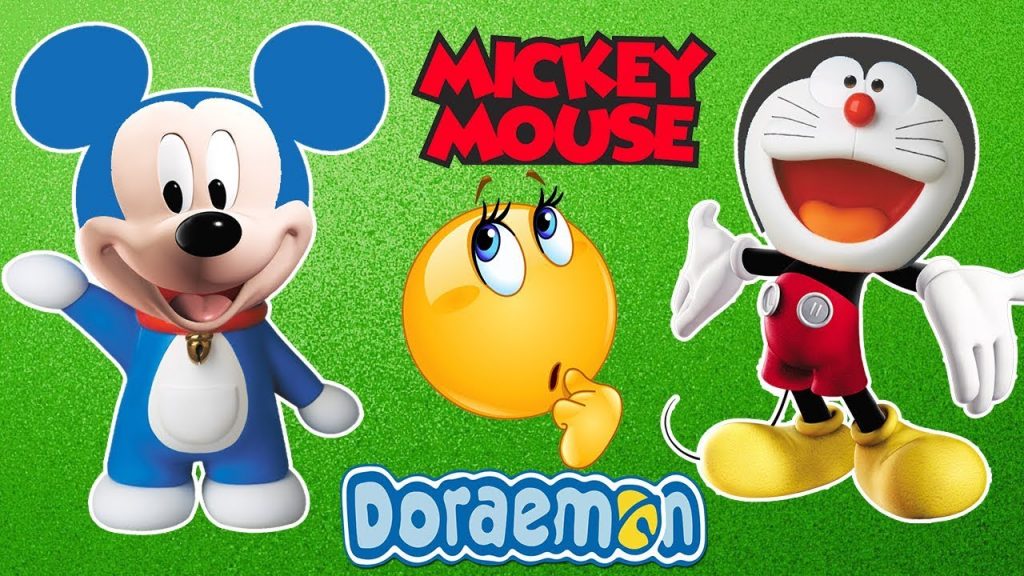 Detail Gambar Mikky Mouse Dan Doraemon Nomer 9