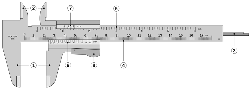 Detail Gambar Mikrometer Sekrup Dan Jangka Sorong Nomer 18