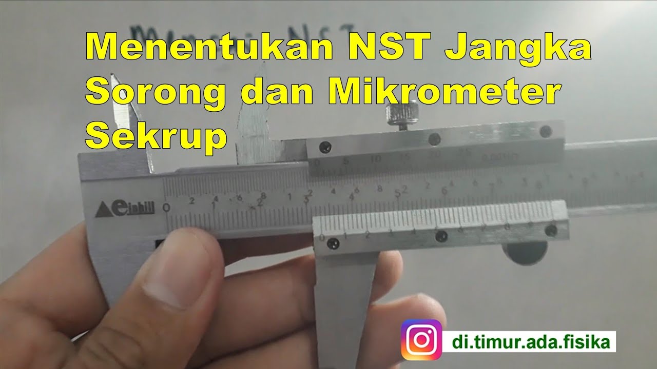 Detail Gambar Mikrometer Sekrup Dan Jangka Sorong Nomer 26