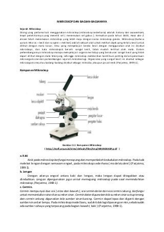 Detail Gambar Mikroskop Dan Bagian Bagiannya Nomer 42