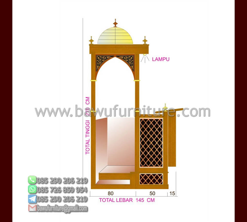 Detail Gambar Mimbar Masjid Nomer 47