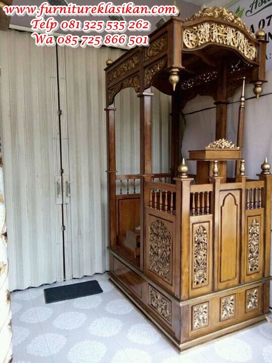 Detail Gambar Mimbar Masjid Terbaru Nomer 13