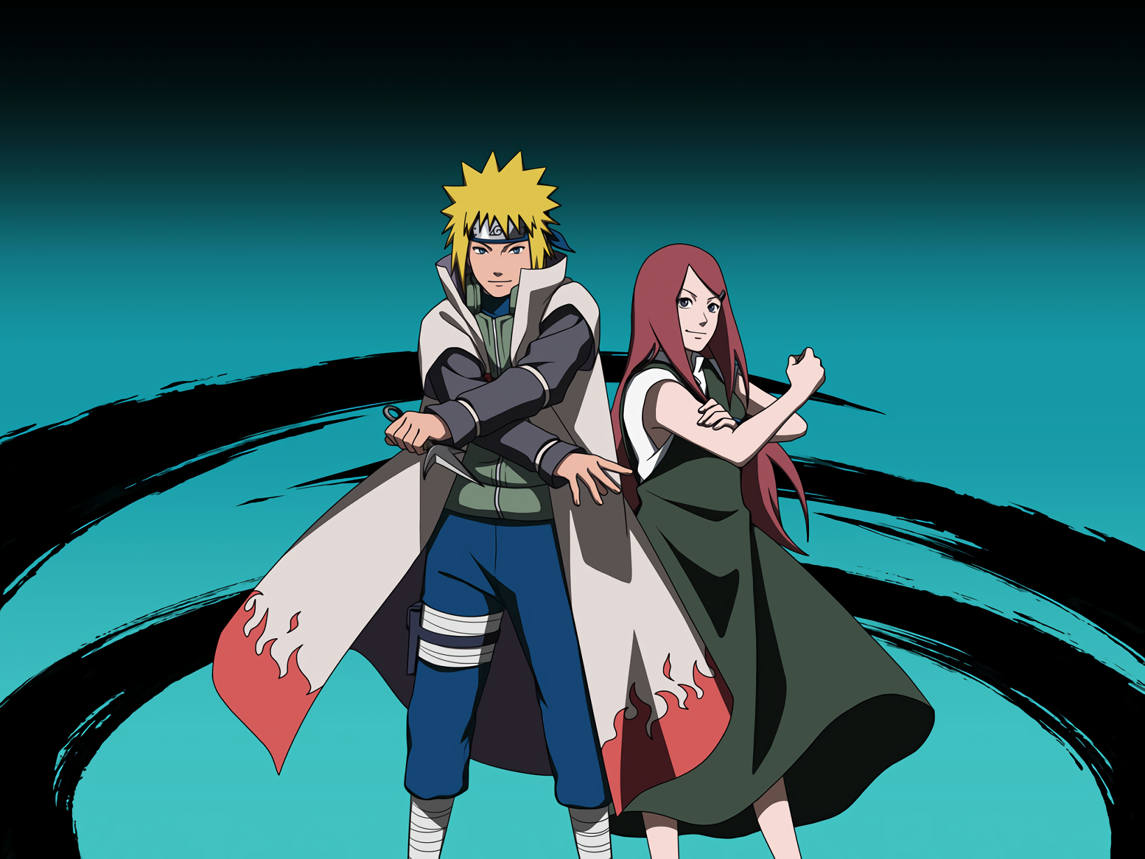 Detail Gambar Minato Dan Kushina Nomer 10