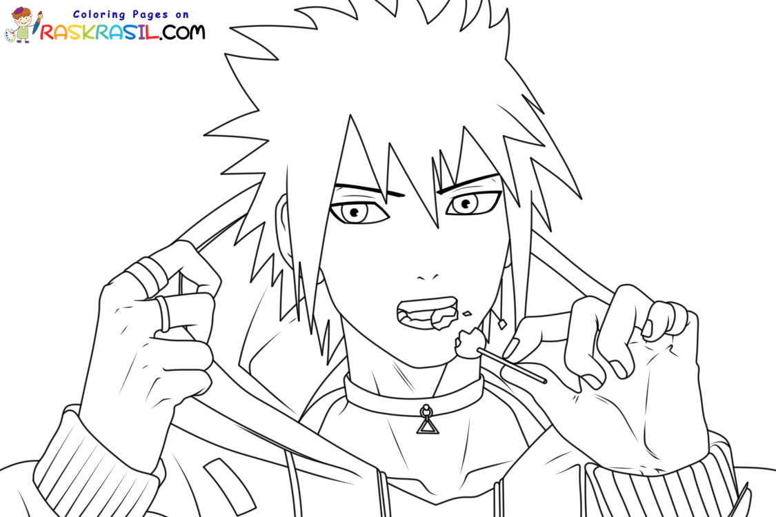 Detail Gambar Minato Gambar Mewarnai Sasuke Nomer 52