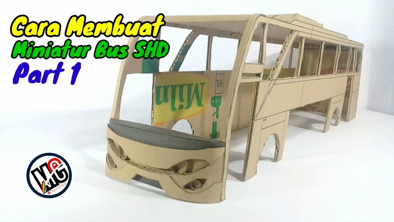 Detail Gambar Miniatur Bus Dari Kardus Nomer 3