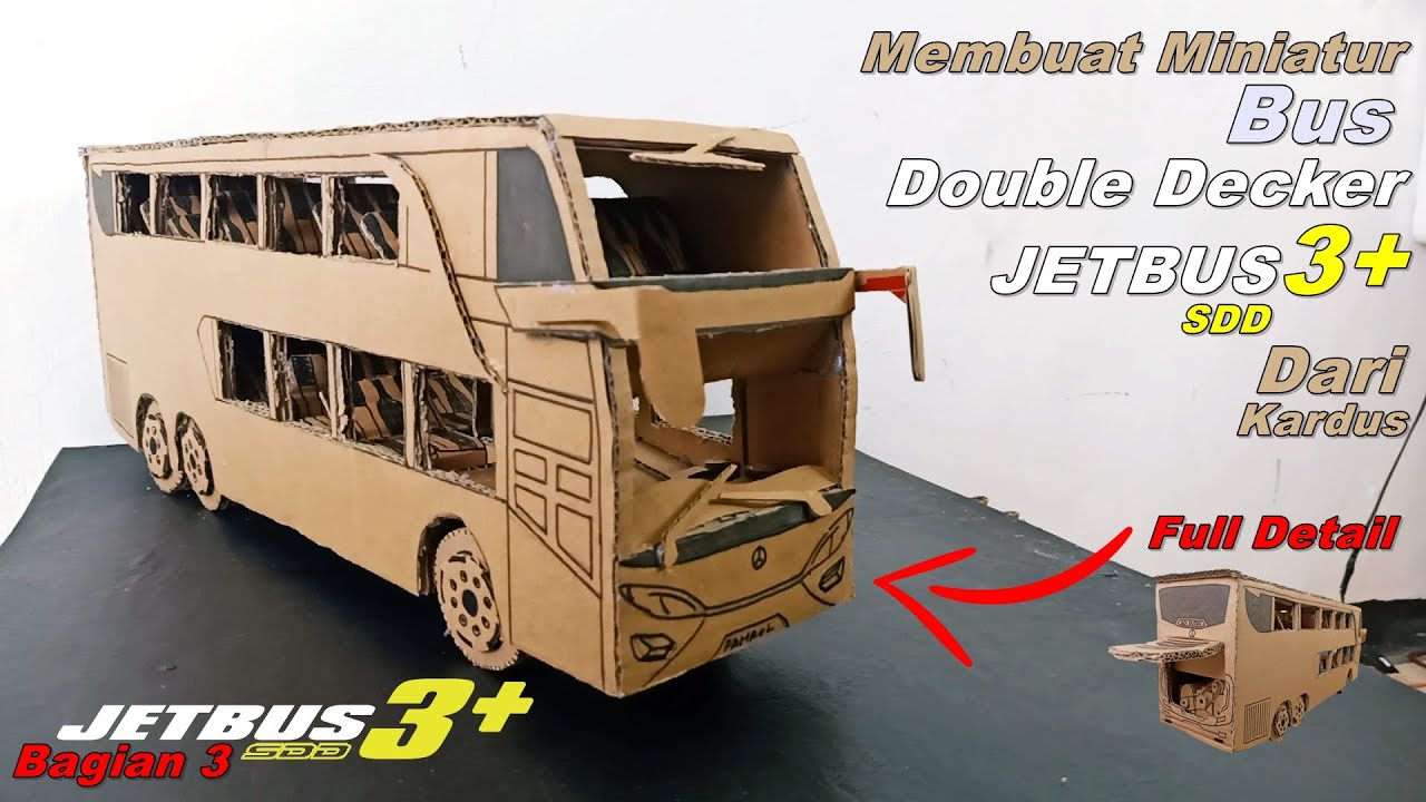 Detail Gambar Miniatur Bus Dari Kardus Nomer 21