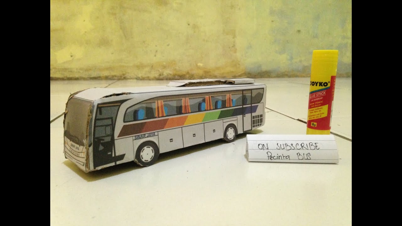 Detail Gambar Miniatur Bus Dari Kardus Nomer 30