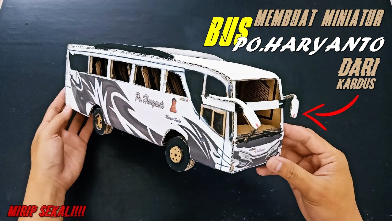 Detail Gambar Miniatur Bus Dari Kardus Nomer 42