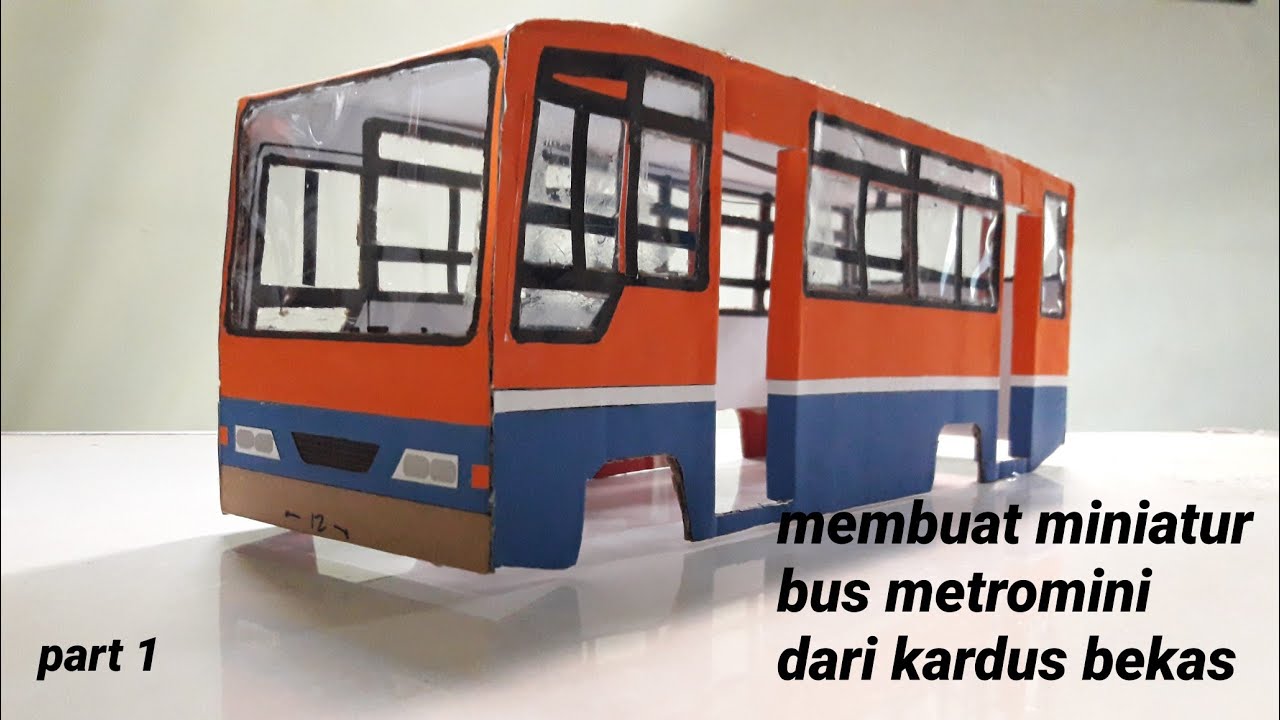 Detail Gambar Miniatur Bus Dari Kardus Nomer 46