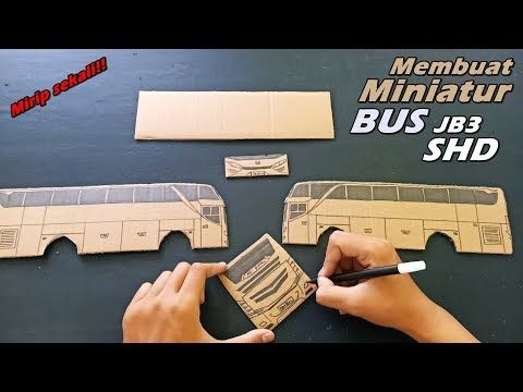 Detail Gambar Miniatur Bus Dari Kardus Nomer 8