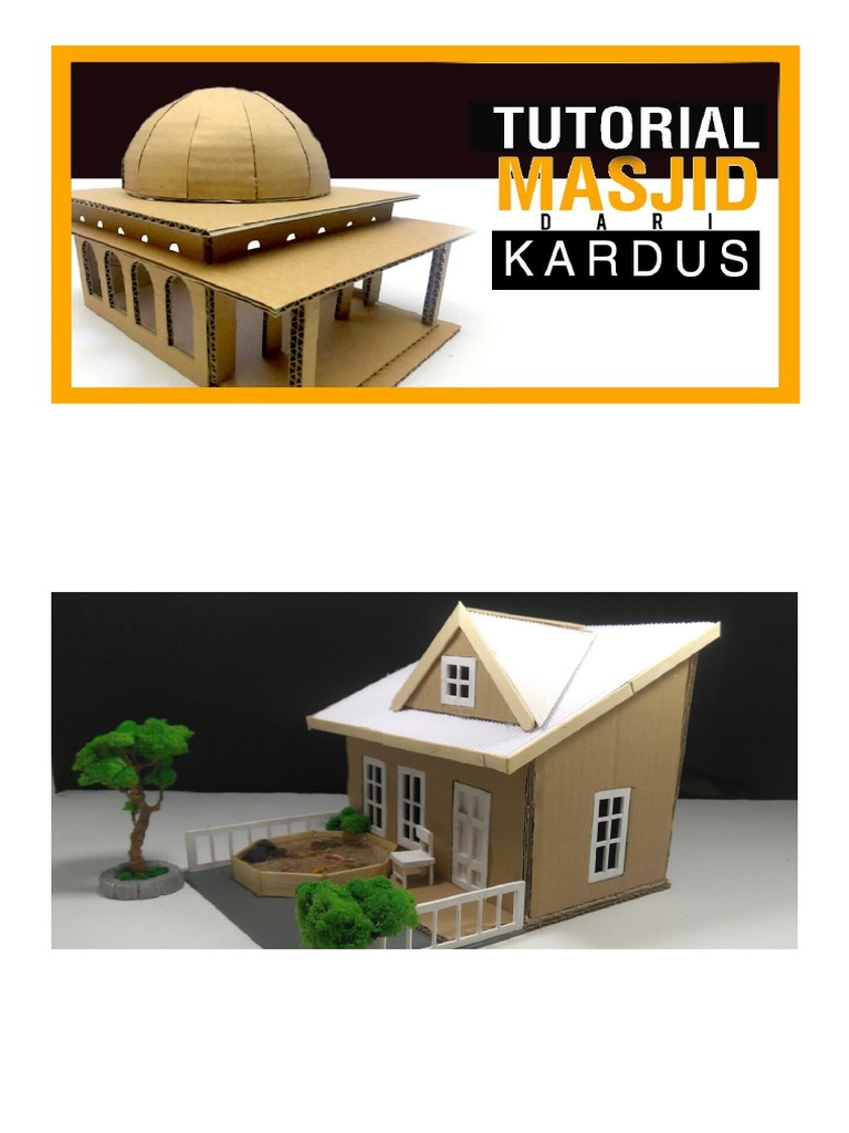 Detail Gambar Miniatur Masjid Dari Kardus Nomer 31