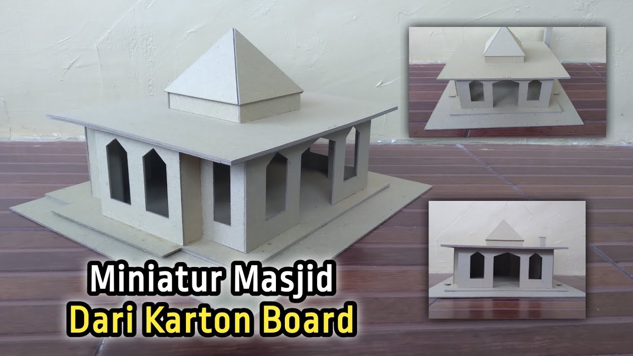 Detail Gambar Miniatur Masjid Dari Kardus Nomer 10