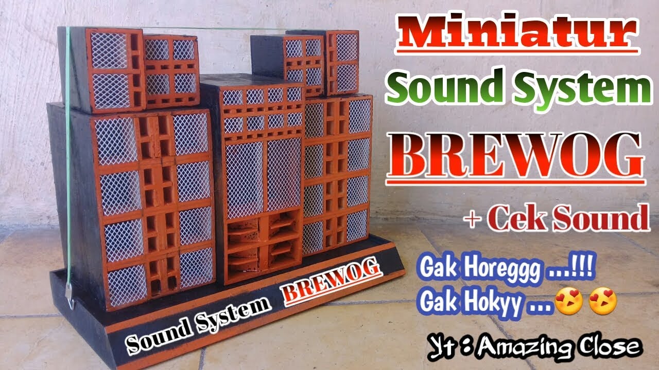 Detail Gambar Miniatur Sound System Nomer 23