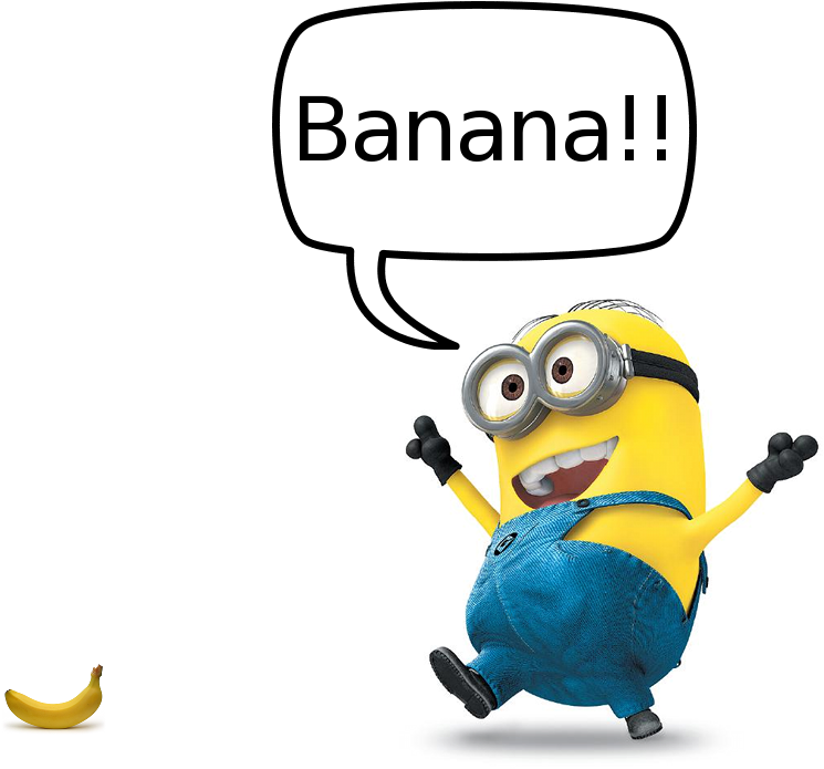 Detail Gambar Minion Banana Nomer 18